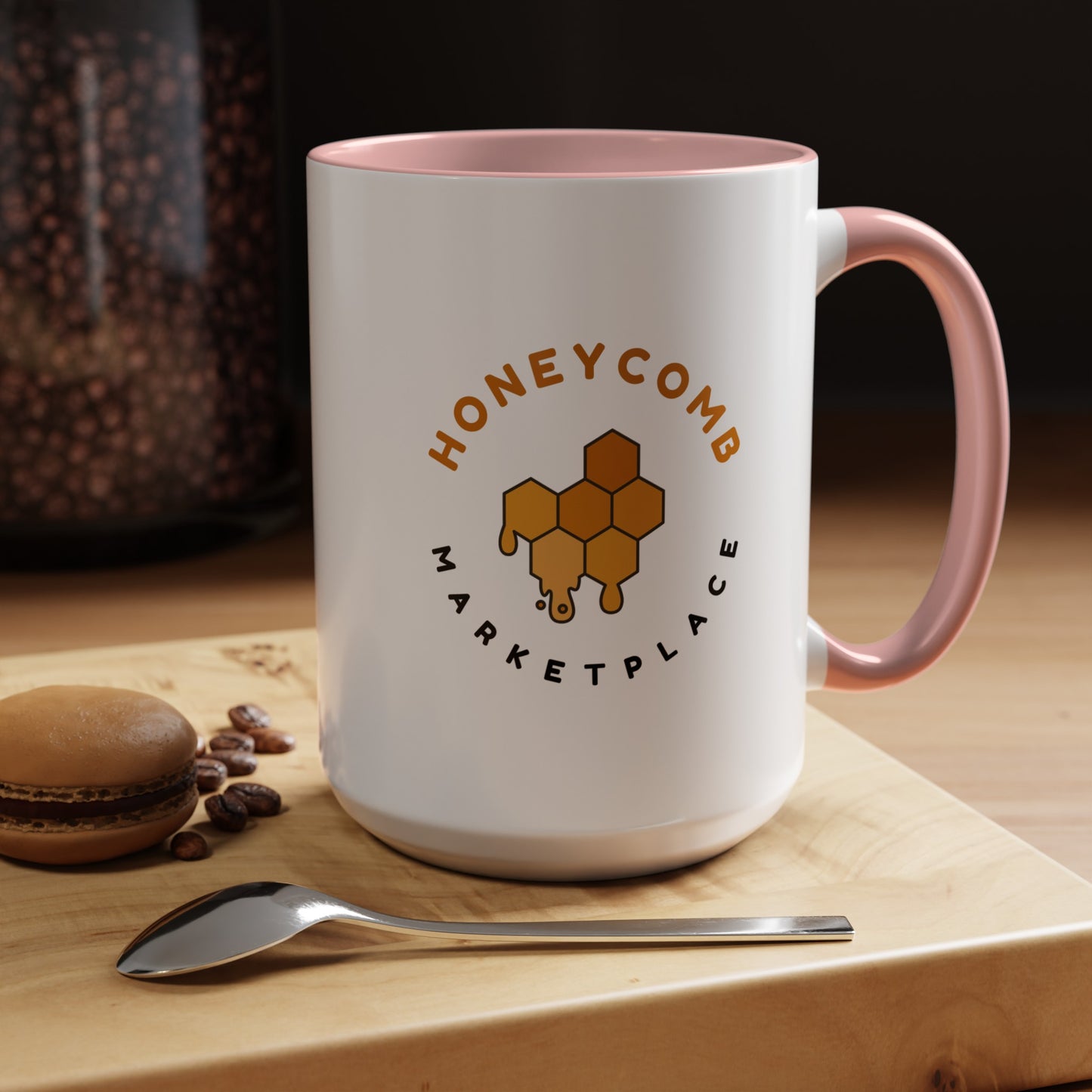 Honeycomb Marketplace Logo Mug