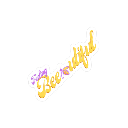 Feeling Bee-utiful Sticker